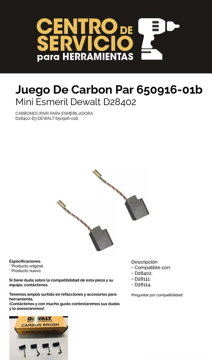 Juego de Carbones 650916